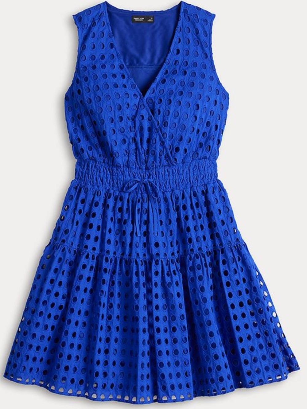 XL Vera Wang Smocked Short Dress